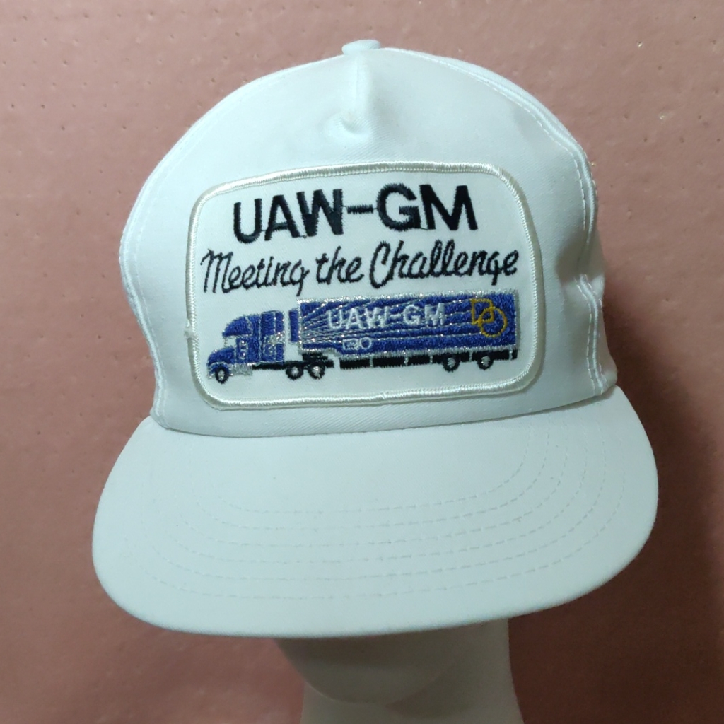 Vintage Gm Truckers Hat Adjustable Back